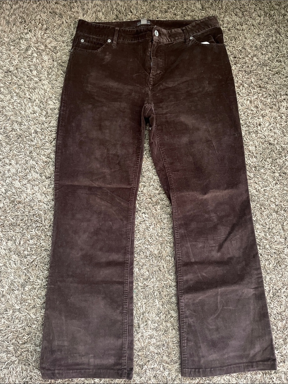 J. Jill Women's Brown Corduroy Pants